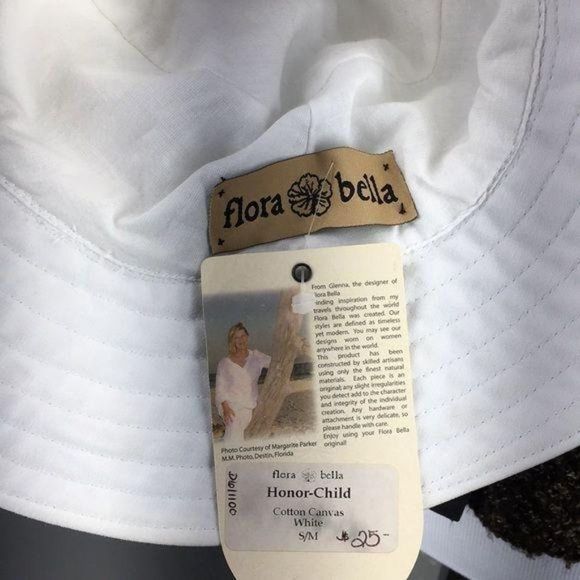 Flora Bella Honor Child Cotton Canvas Hat - Picture 5 of 10